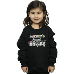 Disney - Sweat FRIENDS FADED NOSTALGIA - Fille (Noir)