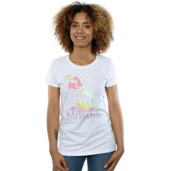 Disney - T-shirt THE LITTLE MERMAID FADED NOSTALGIA - Femme (Blanc)