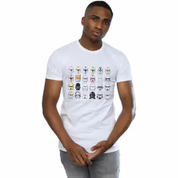 Star Wars - T-shirt TROOPERS - Homme (Blanc)