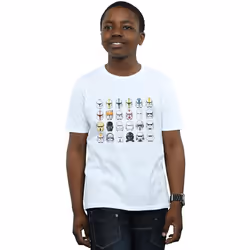 Star Wars - T-shirt TROOPERS - Garçon (Blanc)