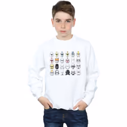 Star Wars - Sweat TROOPERS - Garçon (Blanc)