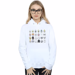 Star Wars - Sweat à capuche TROOPERS - Femme (Blanc)
