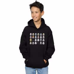 Star Wars - Sweat à capuche TROOPERS - Garçon (Noir)