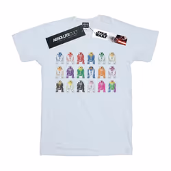 Star Wars - T-shirt R2 UNITS - Femme (Blanc)