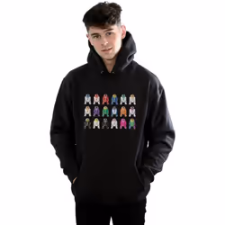 Star Wars - Sweat à capuche R2 UNITS - Homme (Noir)