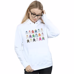 Star Wars - Sweat à capuche R2 UNITS - Femme (Blanc)