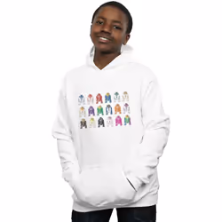Star Wars - Sweat à capuche R2 UNITS - Garçon (Blanc)