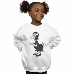 Disney - Sweat DUCK TALES MAGICA DE SPELL - Fille (Blanc)