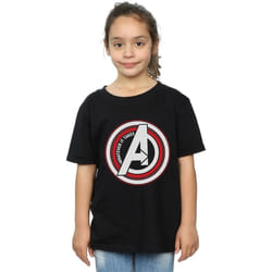 Marvel - T-shirt AVENGERS ENDGAME WHATEVER IT TAKES SYMBOL - Fille (Noir)