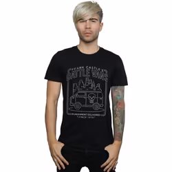 Marvel - T-shirt THE PUNISHER FRANK CASTLE'S BATTLE VANS - Homme (Noir)