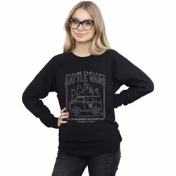 Marvel - Sweat THE PUNISHER FRANK CASTLE'S BATTLE VANS - Femme (Noir)
