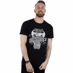 Marvel - T-shirt THE PUNISHER BATTLE VAN BREAKDOWN - Homme (Noir)