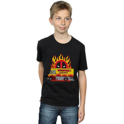 Marvel - T-shirt CHIMACHANGAS - Garçon (Noir)