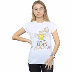 Disney - T-shirt DO YOU EVEN LIFT? - Femme (Blanc)