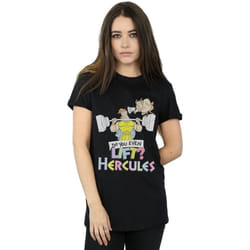 Disney - T-shirt DO YOU EVEN LIFT? - Femme (Noir)