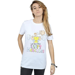 Disney - T-shirt DO YOU EVEN LIFT? - Femme (Blanc)