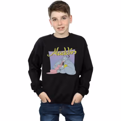 Disney - Sweat WISHING DUDE - Garçon (Noir)