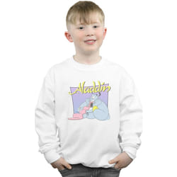 Disney - Sweat WISHING DUDE - Garçon (Blanc)