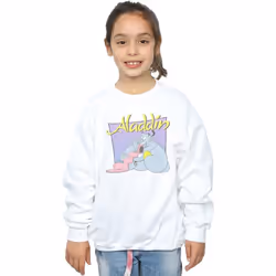 Disney - Sweat WISHING DUDE - Fille (Blanc)