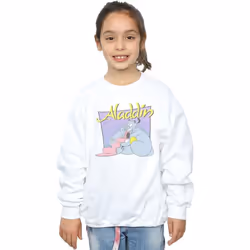 Disney - Sweat WISHING DUDE - Fille (Blanc)