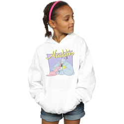 Disney - Sweat à capuche WISHING DUDE - Fille (Blanc)