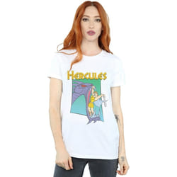 Disney - T-shirt - Femme (Blanc)