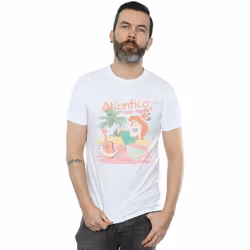 Disney - T-shirt THE LITTLE MERMAID GREETINGS FROM ATLANTICA - Homme (Blanc)