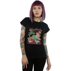 Disney - T-shirt THE LITTLE MERMAID GREETINGS FROM ATLANTICA - Femme (Noir)