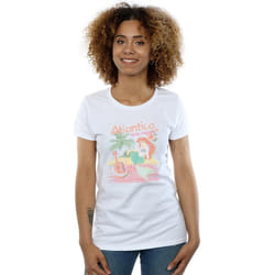 Disney - T-shirt THE LITTLE MERMAID GREETINGS FROM ATLANTICA - Femme (Blanc)