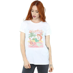 Disney - T-shirt THE LITTLE MERMAID GREETINGS FROM ATLANTICA - Femme (Blanc)