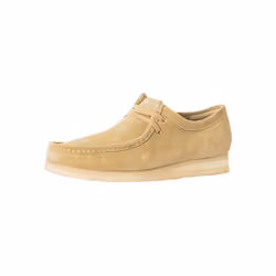 Sneakers Wallabee Cuir Beige