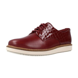 Clarks modèle Glick Darby Bordeaux