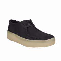Bottes Derbies Wallabee Cup Cuir Noir