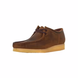 Chaussures À Lacets En Cuir Marron Pour Hommes