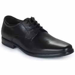 Chaussures À Lacets En Cuir Noir Pour Homme