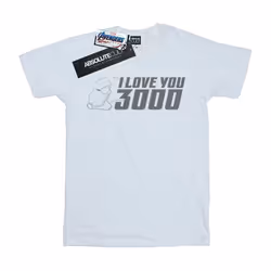Marvel - T-shirt AVENGERS ENDGAME LOVE YOU - Homme (Blanc)