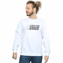 Marvel - Sweat AVENGERS ENDGAME LOVE YOU - Homme (Blanc)