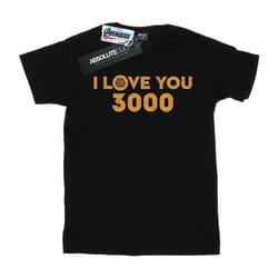 Marvel - T-shirt AVENGERS ENDGAME LOVE YOU ARC REACTOR - Homme (Noir)