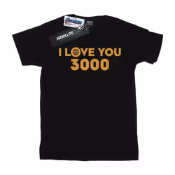 Marvel - T-shirt AVENGERS ENDGAME LOVE YOU ARC REACTOR - Homme (Noir)