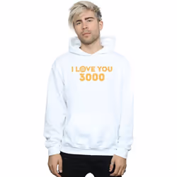 Marvel - Sweat à capuche AVENGERS ENDGAME LOVE YOU ARC REACTOR - Homme (Blanc)