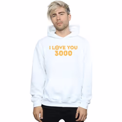 Marvel - Sweat à capuche AVENGERS ENDGAME LOVE YOU ARC REACTOR - Homme (Blanc)