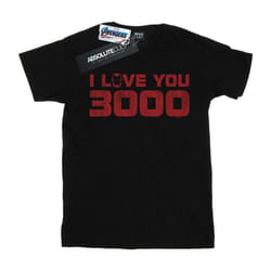 Marvel - T-shirt AVENGERS ENDGAME LOVE YOU - Homme (Noir)