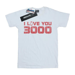 Marvel - T-shirt AVENGERS ENDGAME LOVE YOU - Homme (Blanc)
