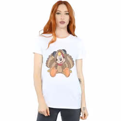 Disney - T-shirt - Femme (Blanc)