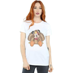 Disney - T-shirt - Femme (Blanc)