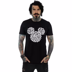 Disney - T-shirt HEAD OF HANDS - Homme (Noir)