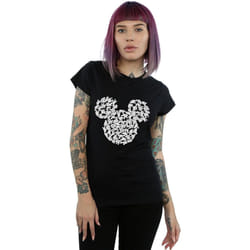 Disney - T-shirt HEAD OF HANDS - Femme (Noir)