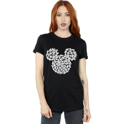 Disney - T-shirt HEAD OF HANDS - Femme (Noir)