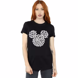 Disney - T-shirt HEAD OF HANDS - Femme (Noir)