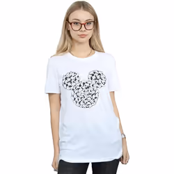 Disney - T-shirt HEAD OF HANDS - Femme (Blanc)